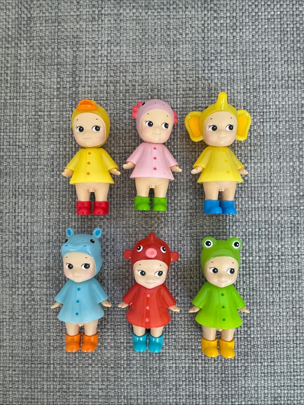 Sonny Angel Set of 6 Rainy Day Series
